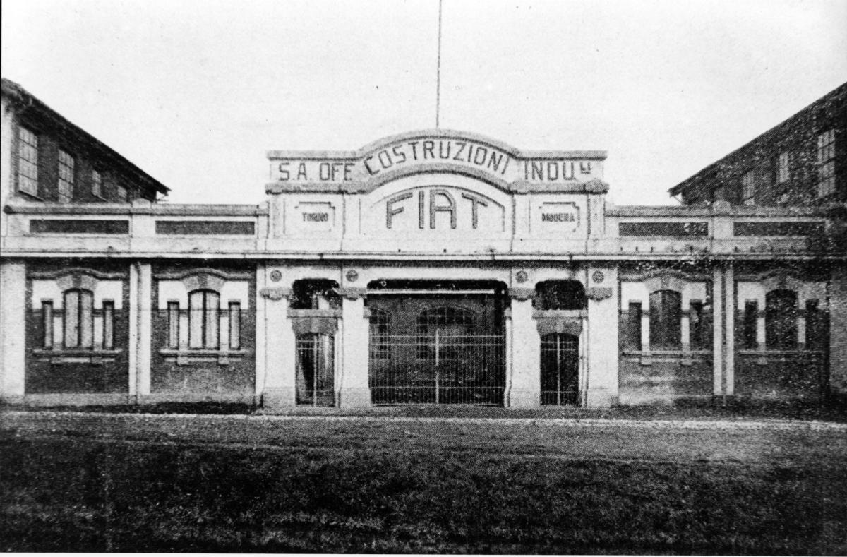 FIAT factory facade, Corso Dante
